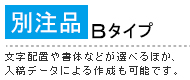 別注品Bタイプ