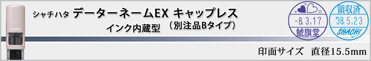 �V���`�n�^�EX�X�^���p�[�E�f�[�^�[�l�[��EX�L���b�v���X�i�ʒ��iB�^�C�v�j[Shachihata]