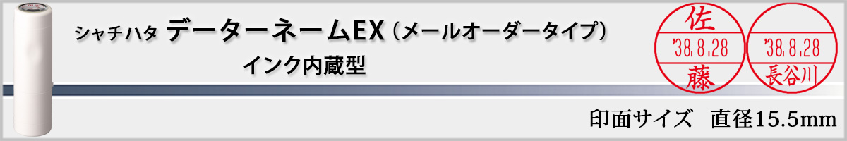 �V���`�n�^�EX�X�^���p�[�E�f�[�^�[�l�[��EX�i���[���I�[�_�[�^�C�v�j[Shachihata]