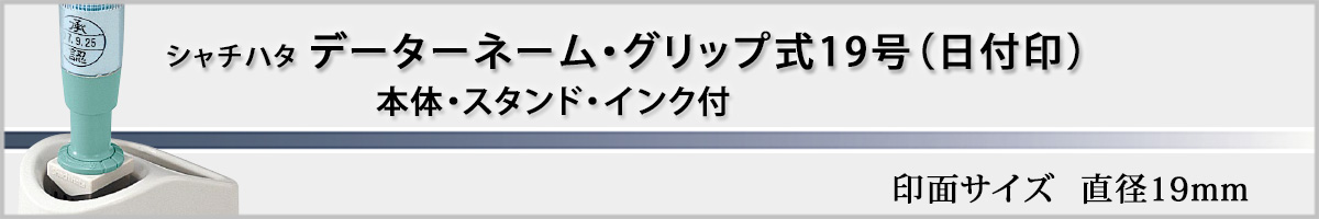 �V���`�n�^�EX�X�^���p�[�E�f�[�^�[�l�[���O���b�v��19���i�ʒ��iA�^�C�v�j[Shachihata]