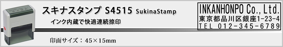 �X�L�i�X�^���vS4515 ���^45x15mm