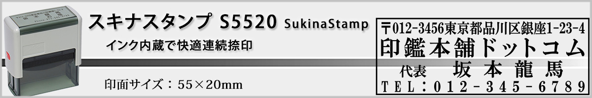�X�L�i�X�^���vS5520 ���^55x20mm