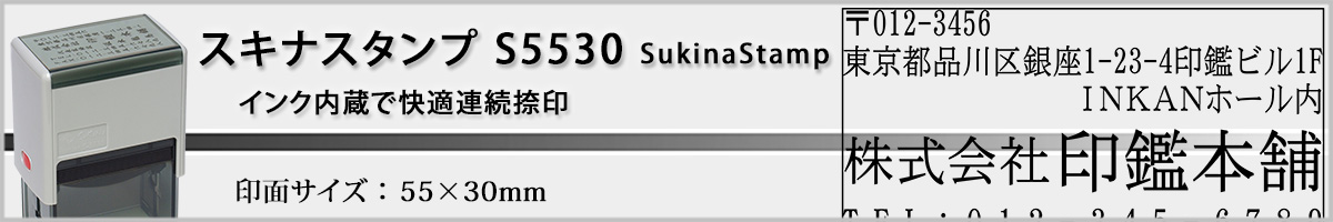 �X�L�i�X�^���vS5530 ���^55x30mm