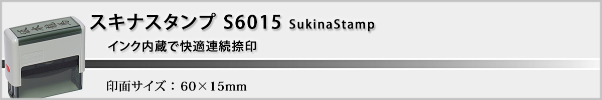 �X�L�i�X�^���vS6015 ���^60x15mm