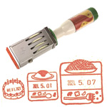 とみこはん・デザイナーズ日付印